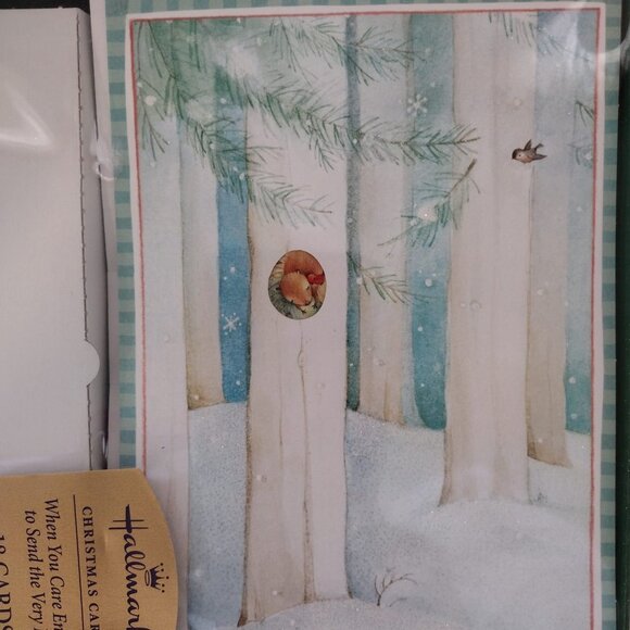 NIB LOT OF 2 - HALLMARK Holiday Greeting Cards - Picture 2 of 6
